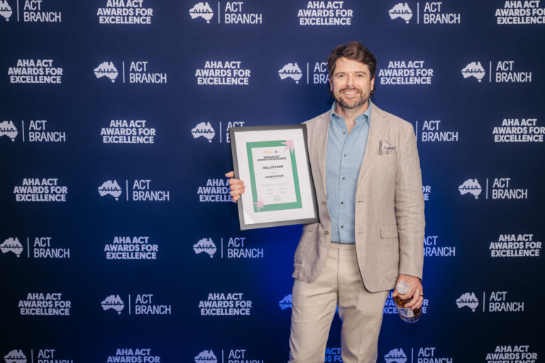 AHA ACT Awards for Excellence 2026 award winner Canberra